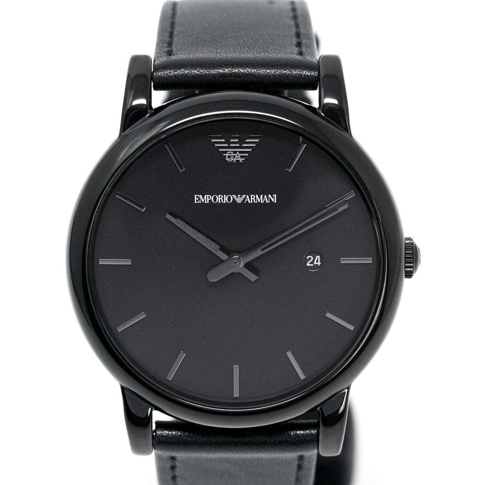 Emporio Armani Ar1732 Men S Classic ur med sort PVD-belægning