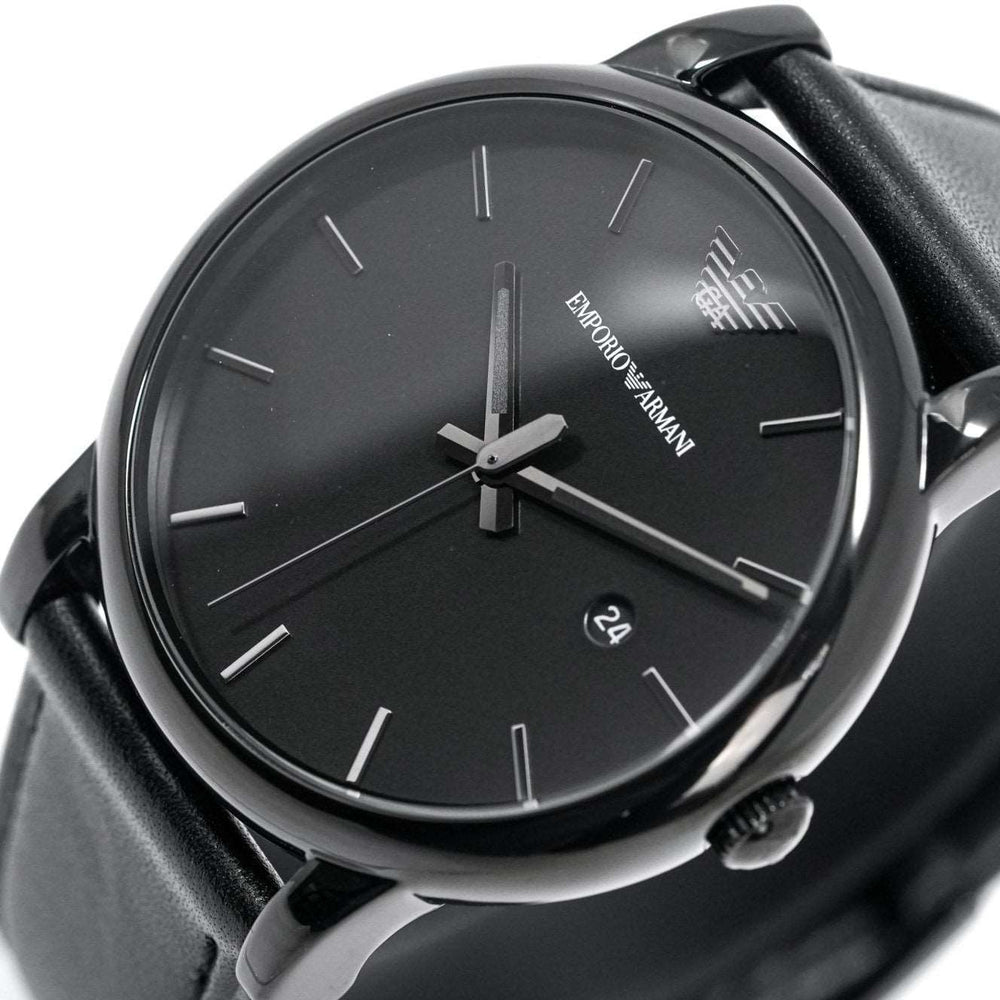 Emporio Armani Ar1732 Men S Classic ur med sort PVD-belægning