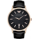 Emporio Armani Ar2425 Men S Renato ur med roseguld PVD-belægning