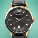 Emporio Armani Ar2425 Men S Renato ur med roseguld PVD-belægning