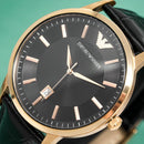 Emporio Armani Ar2425 Men S Renato ur med roseguld PVD-belægning