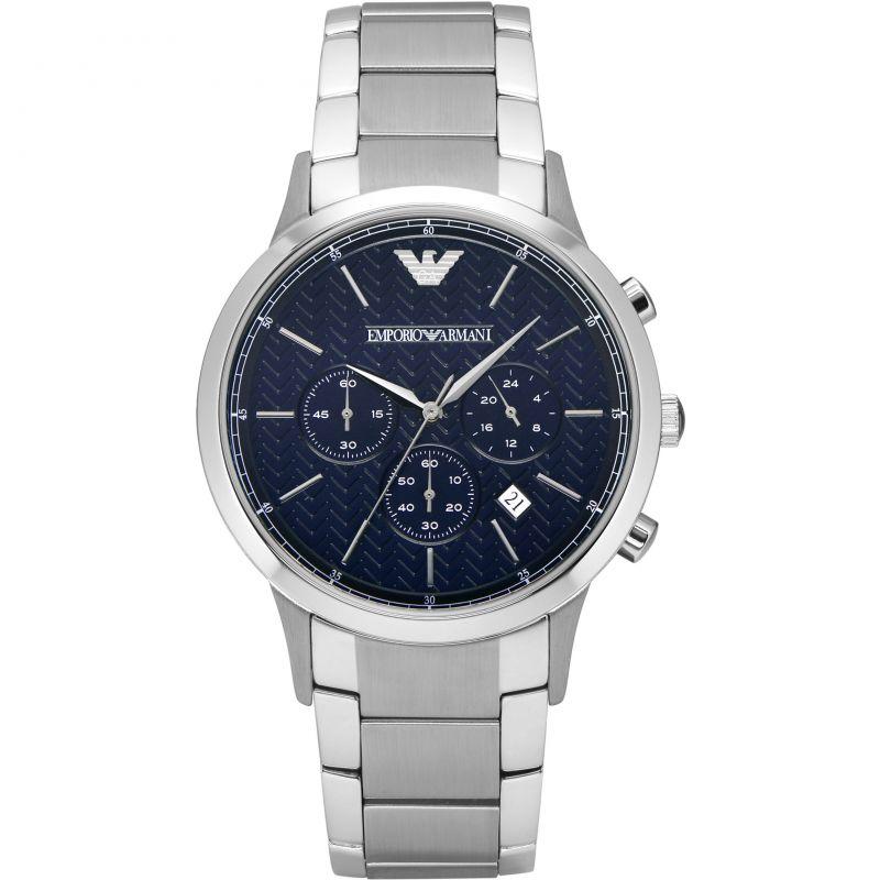 Emporio Armani Ar2486 Men S Renato blåt ur