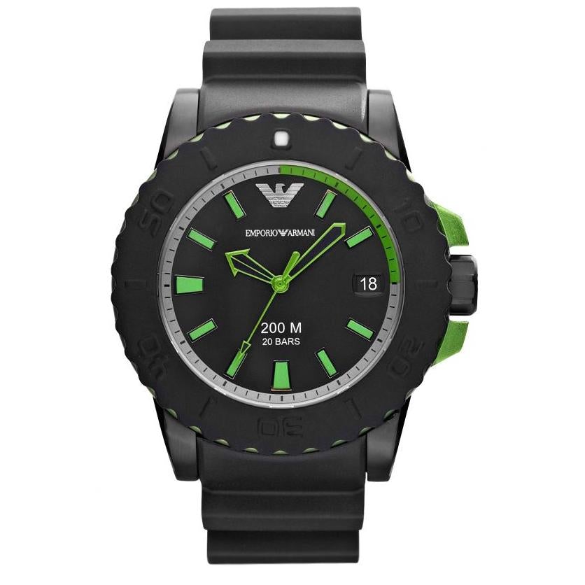 Emporio Armani Ar6102 Men S sort ur