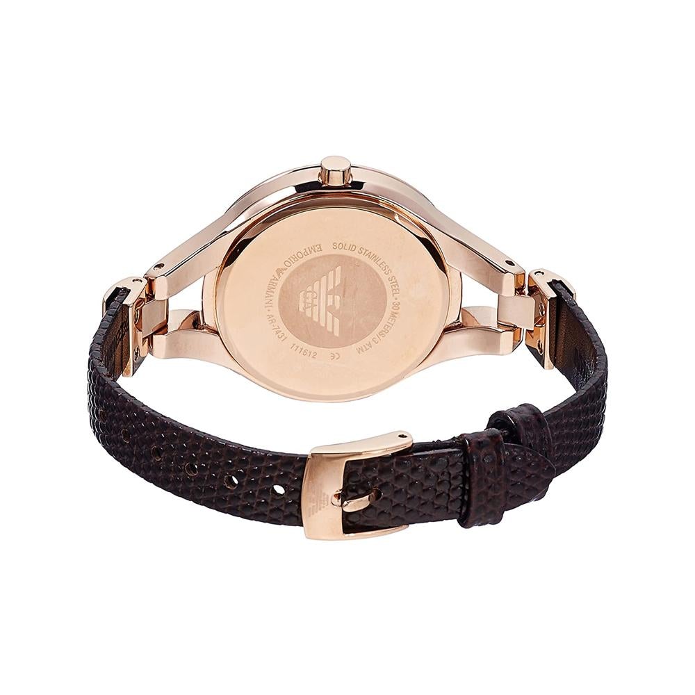 Emporio Armani Ar7431 roseguld dameur