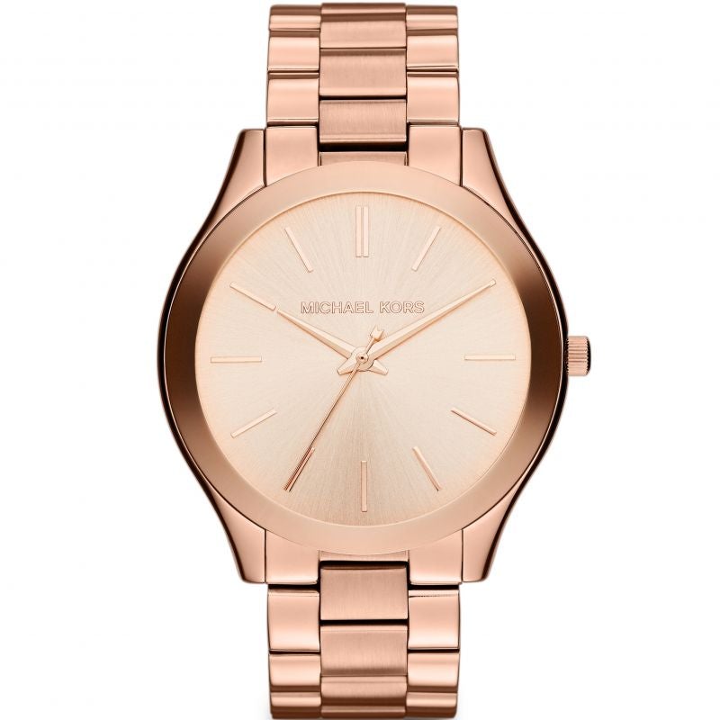 Michael Kors Mk3197 dameur Slim Runway roseguld