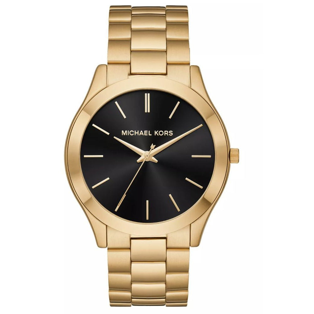 Michael Kors Mk3478 dameur Slim Runway guld