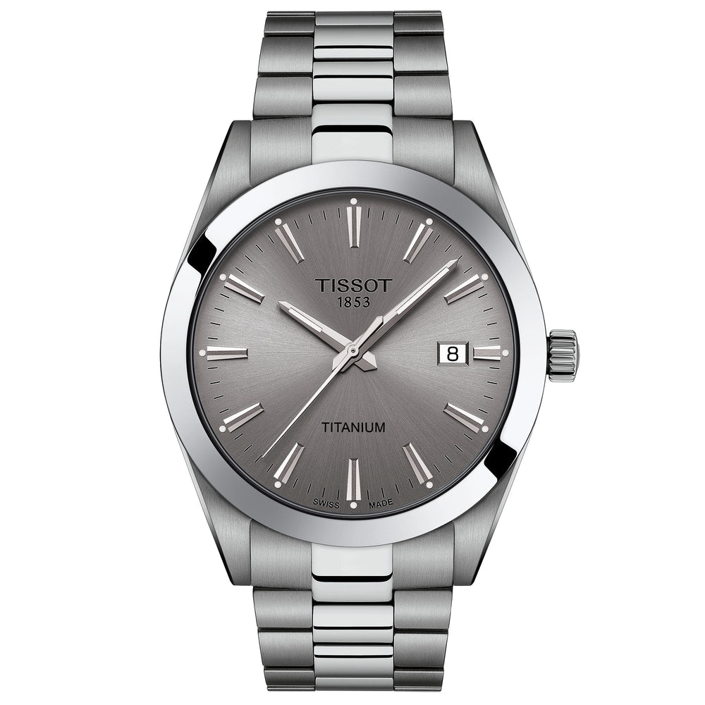 Tissot Gentleman Titanium gråt herreur T127.410.44.081.00