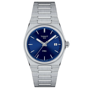 Tissot PRX 35mm Unisex blåt ur T137.210.11.041.00