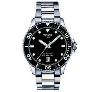 Tissot Seastar 1000 40mm Unisex sort ur T120.410.11.051.00
