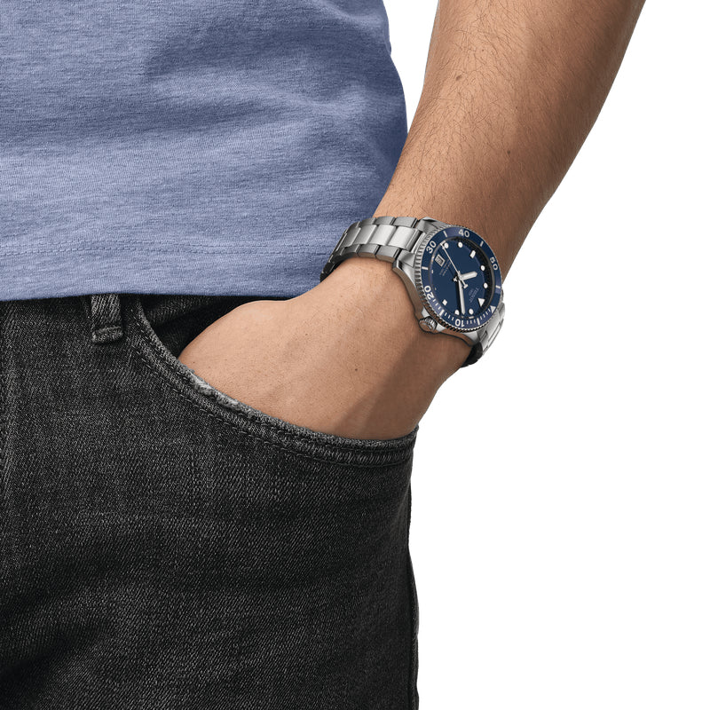 Tissot Seastar 1000 40mm Unisex blåt ur T120.410.11.041.00