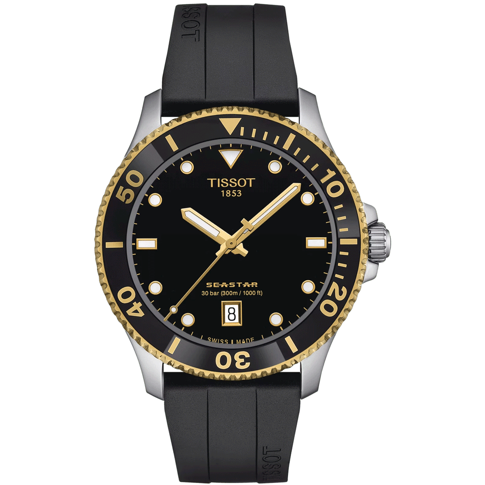 Tissot Seastar 1000 sort herreur T120.410.27.051.00