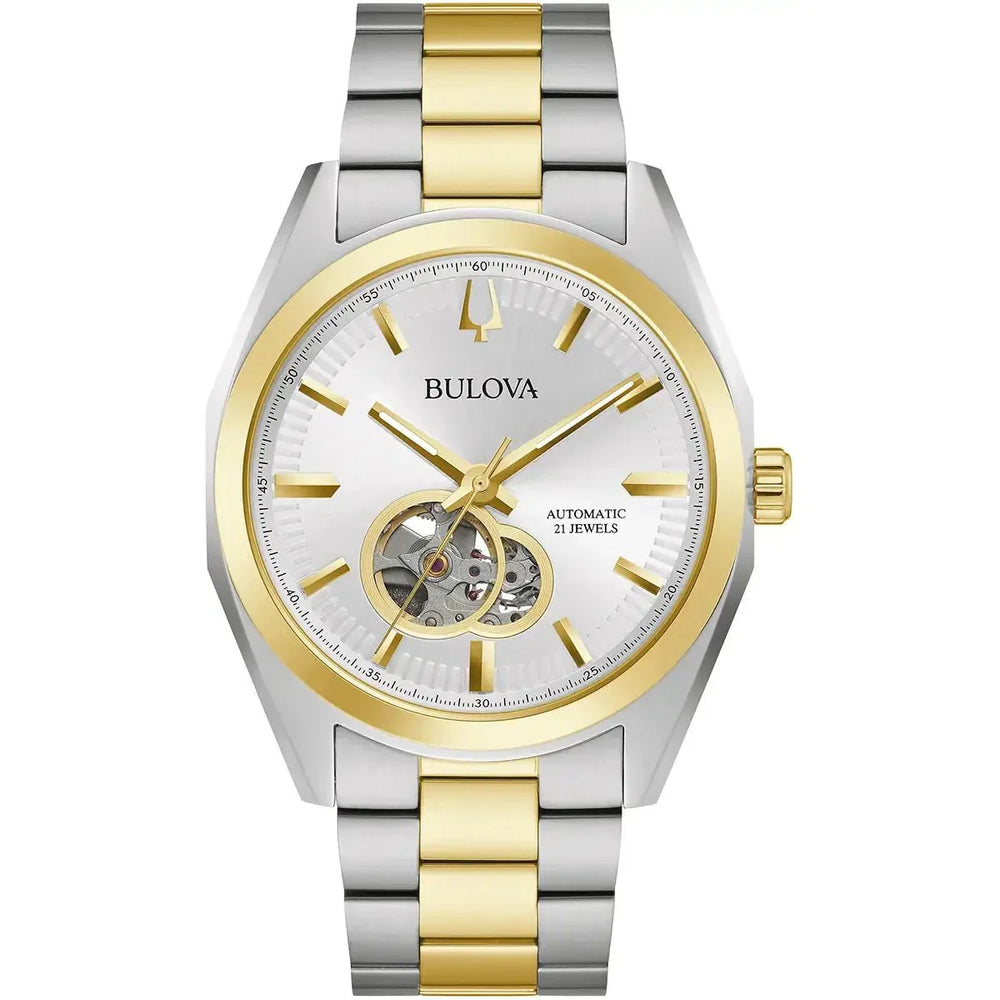 Bulova Surveyor Automatic herreur tofarvet 98a284