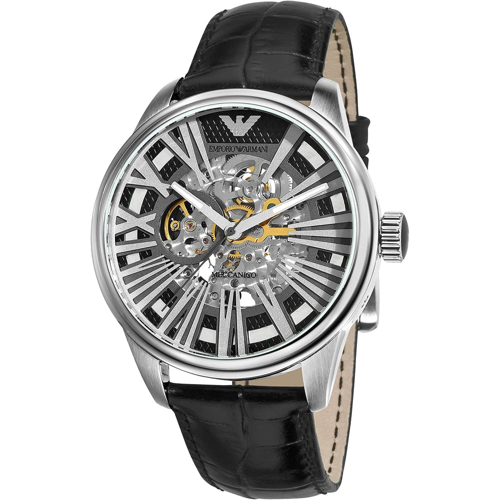 Emporio Armani Ar4629 Men S Automatic Meccanico Skeleton ur