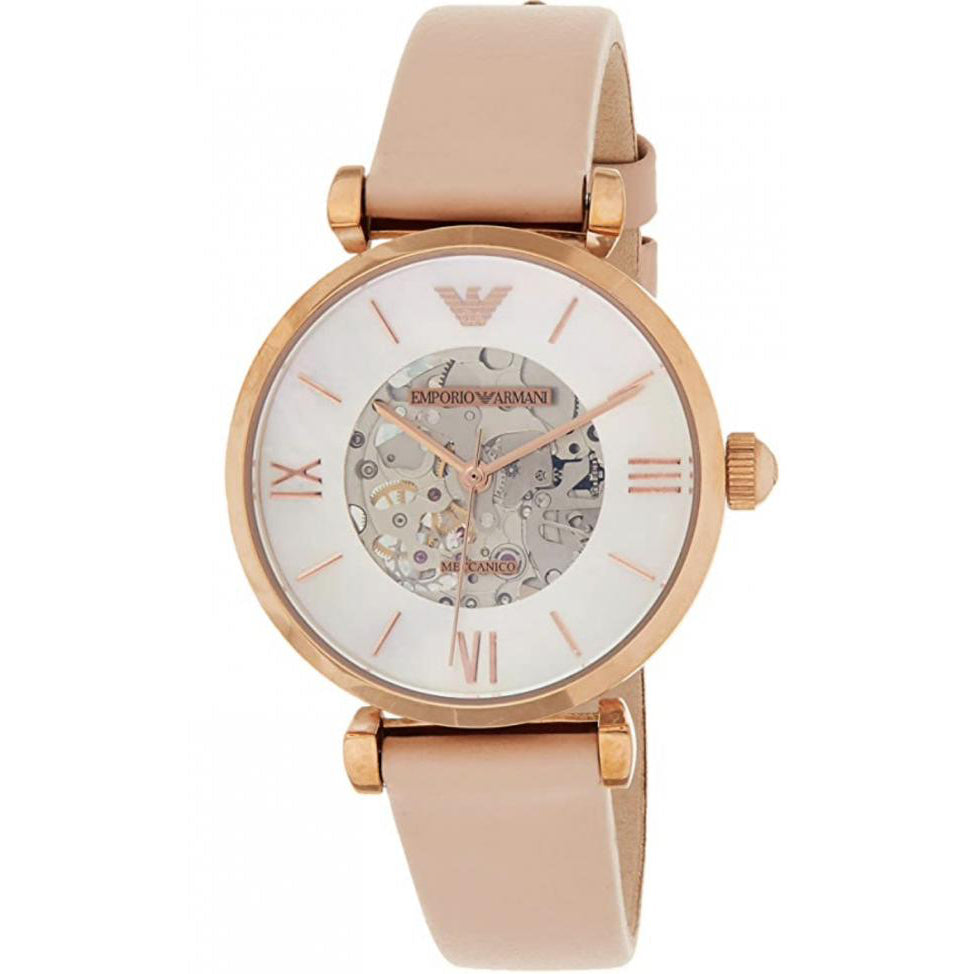 Emporio Armani Ar60001 dameur Automatic Meccanico Skeleton