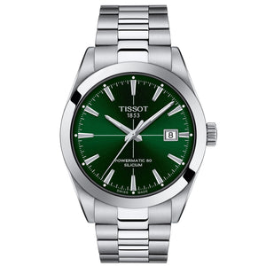 Tissot Gentleman Powermatic 80 Silicium grønt herreur T127.407.11.091.01