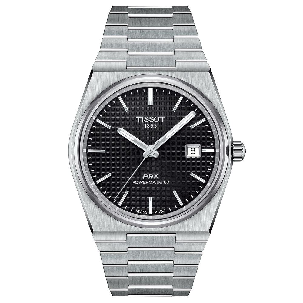 Tissot PRX Powermatic 80 sort herreur T137.407.11.051.00