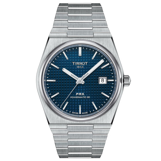TISSOT PRX POWERMATIC 80 BLÅ T137.407.11.041.00