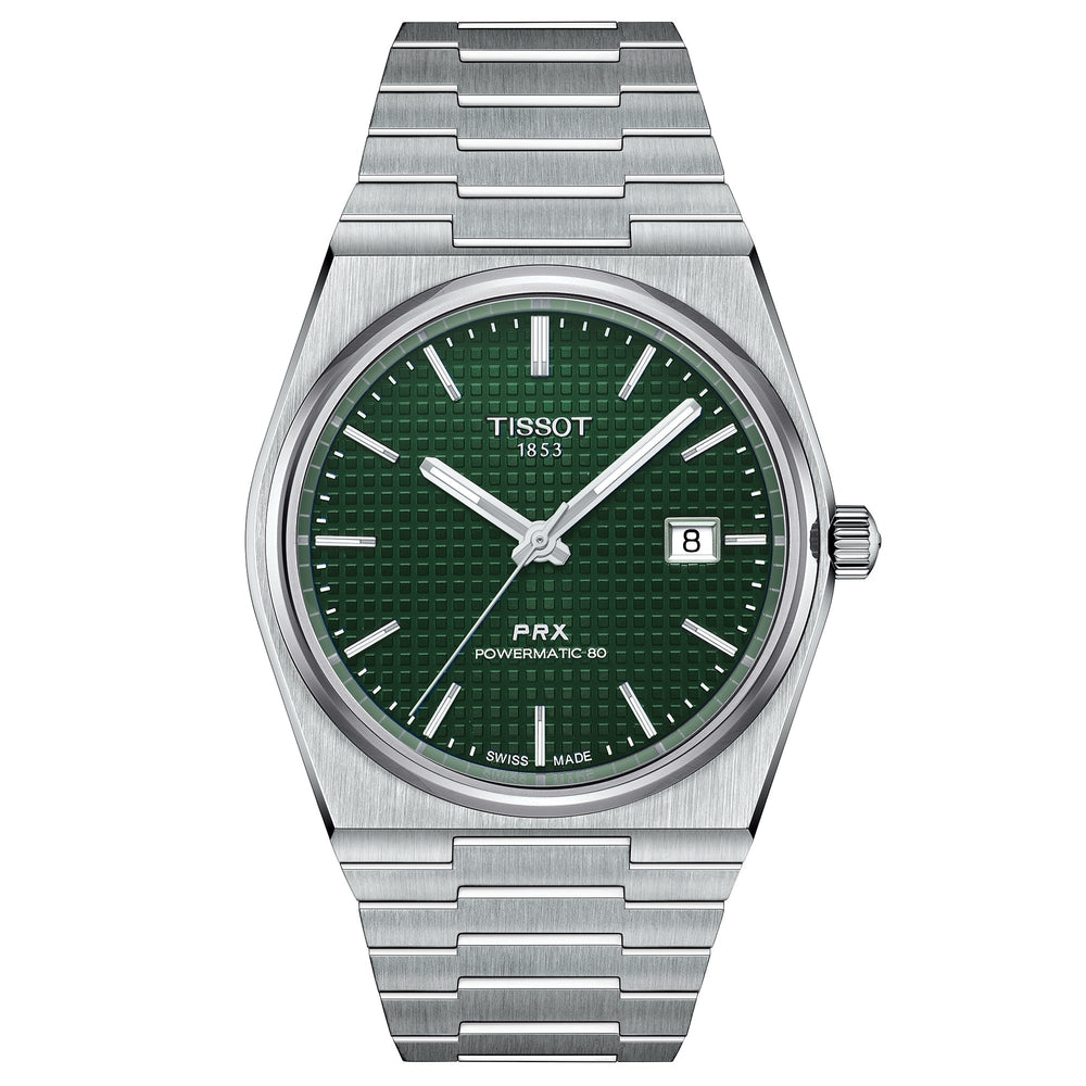Tissot PRX Powermatic 80 grønt herreur T137.407.11.091.00