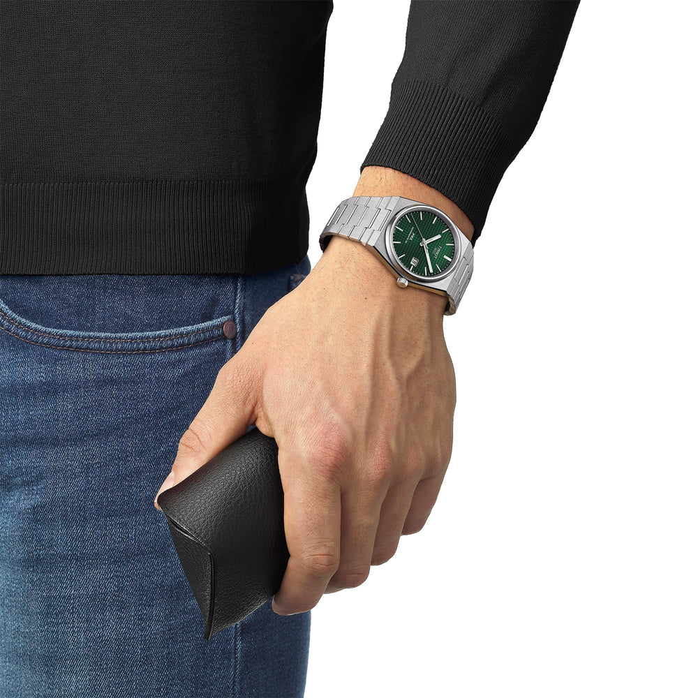 Tissot PRX Powermatic 80 grønt herreur T137.407.11.091.00