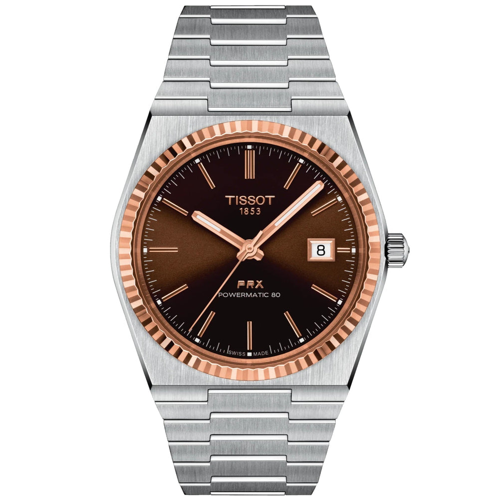 Tissot PRX Powermatic 80 sølv herreur T931.407.41.291.00