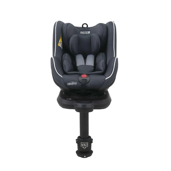 Asalvo Autostol 0-18 kg. og 360 graders rotation, Protect Fix, Sort
