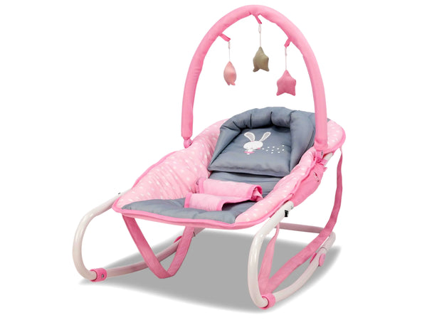Skråstol Baby Rabbit – rosa – Asalvo