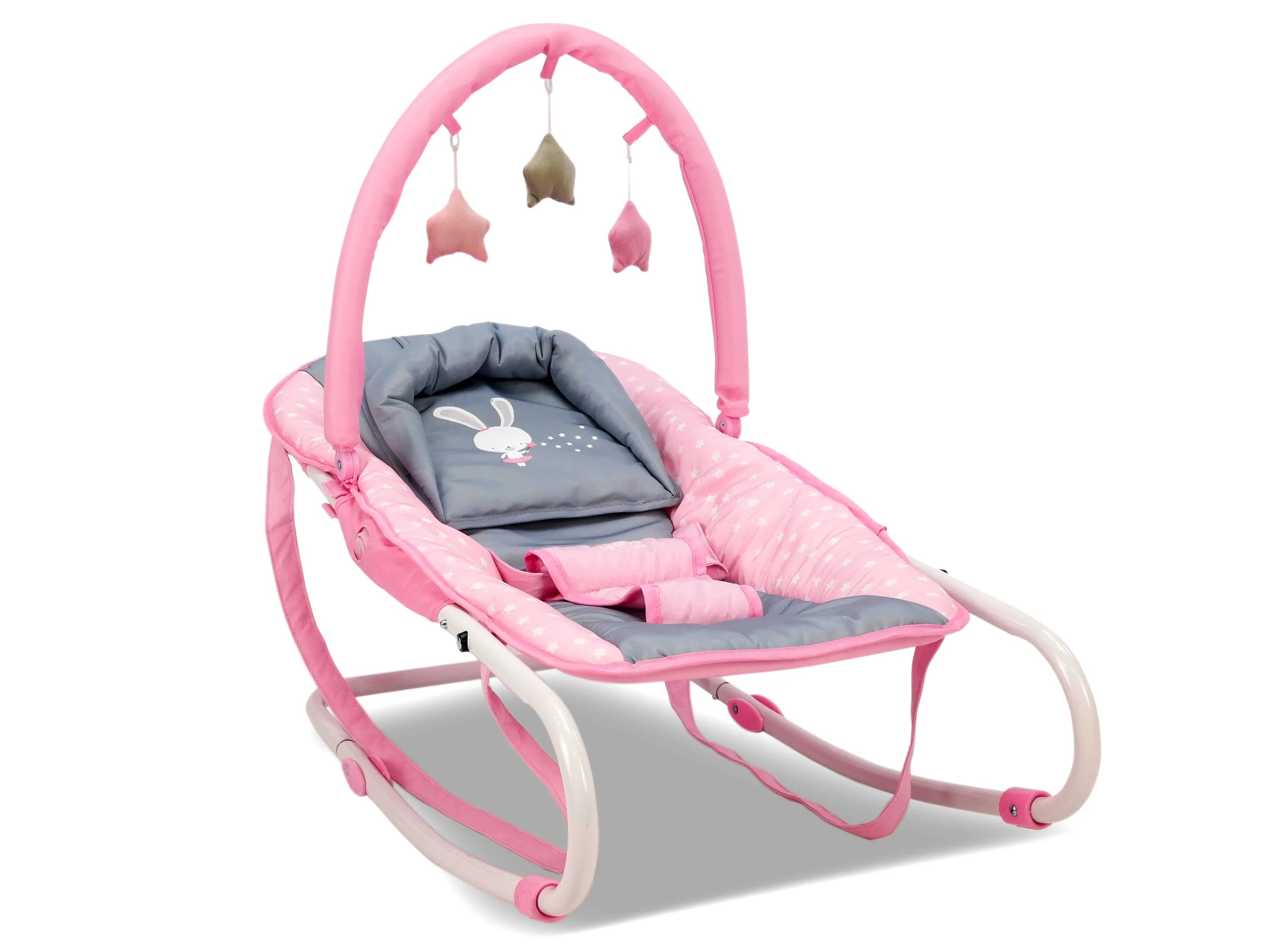 Skråstol Baby Rabbit – rosa – Asalvo