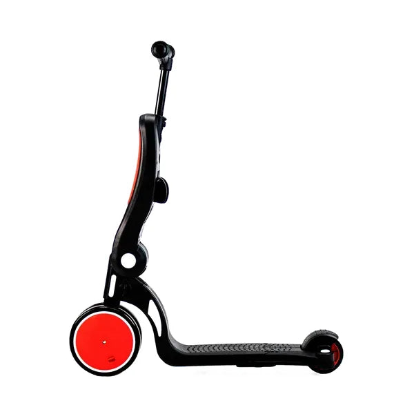 Trehjulet Cykel 5 I 1 Ride And Role – Rød – Asalvo