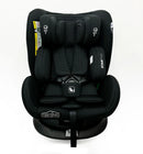 Autostol 0–36 kg i-Size 360° roterbar, Isofix, Star Fix, Sort — Asalvo