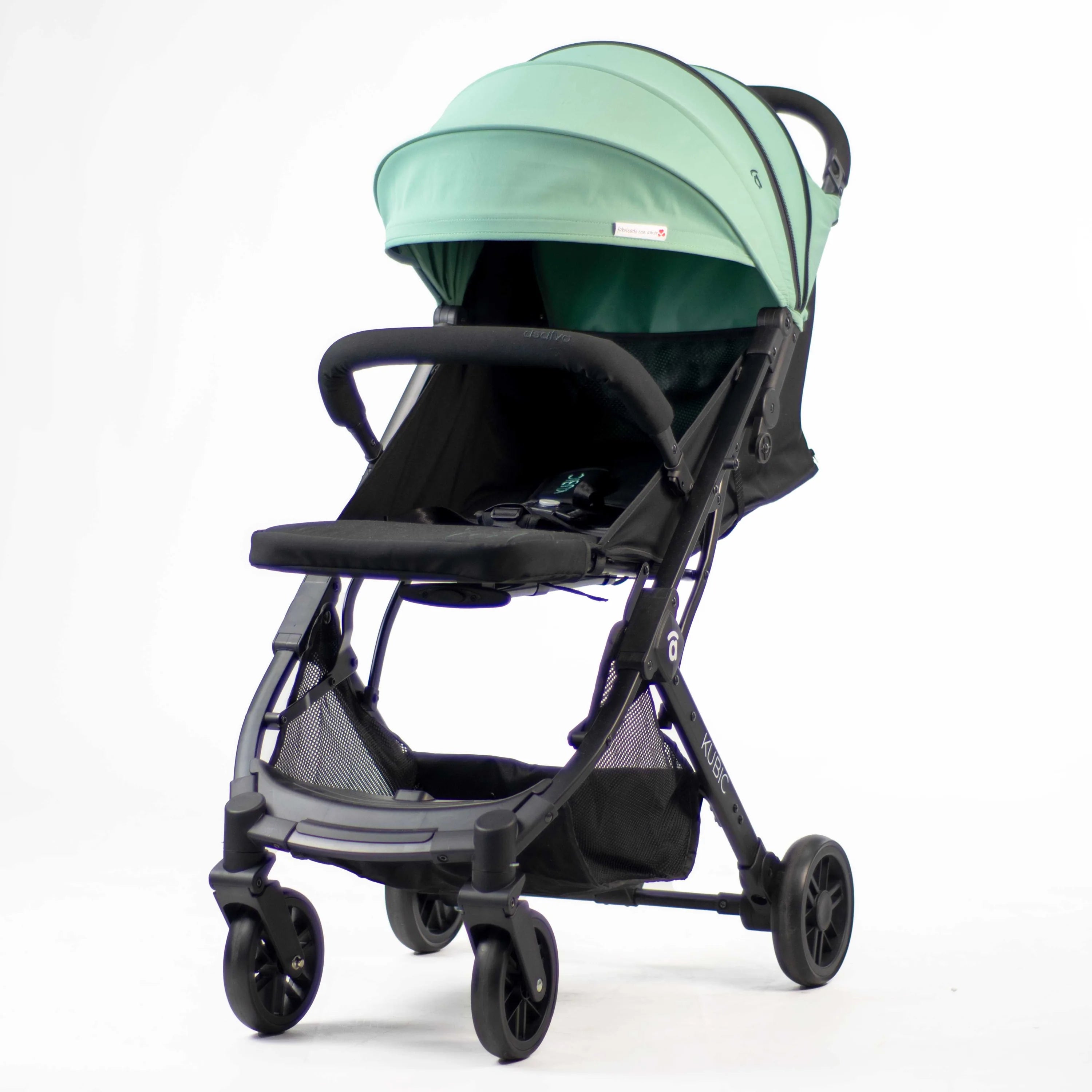 Asalvo Klapvogn Kubic - Flight Travel, Green