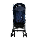 Letvægts klapvogn Enzo 4,9 kg Navy 5-punkts sele, kaleche m/vindue – Asalvo