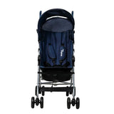 Letvægts klapvogn Enzo 4,9 kg Navy 5-punkts sele, kaleche m/vindue – Asalvo