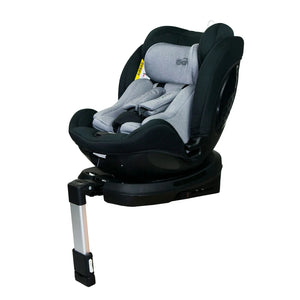 Autostol 0-18 kg 360° roterbar i-Size ISOFIX Dickens, Sort - Asalvo