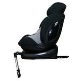 Autostol 0-18 kg 360° roterbar i-Size ISOFIX Dickens, Sort - Asalvo