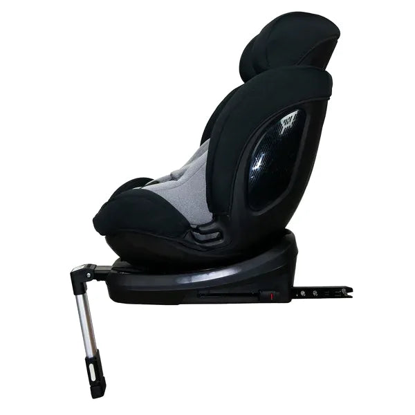 Autostol 0-18 kg 360° roterbar i-Size ISOFIX Dickens, Sort - Asalvo