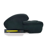 Selepude booster i-Size 135–150 cm, ISOFIX/no ISO, polstret sæde — Asalvo