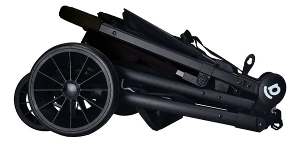 Trio klapvogn sæt (klapvogn+lift+autostol 0+) Sort – Asalvo