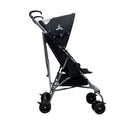 Klapvogn Enzo let 4,9 kg, fast ryglæn, kaleche m. vindue – Asalvo