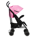 Klapvogn Tokio Justerbar – Pink – Asalvo