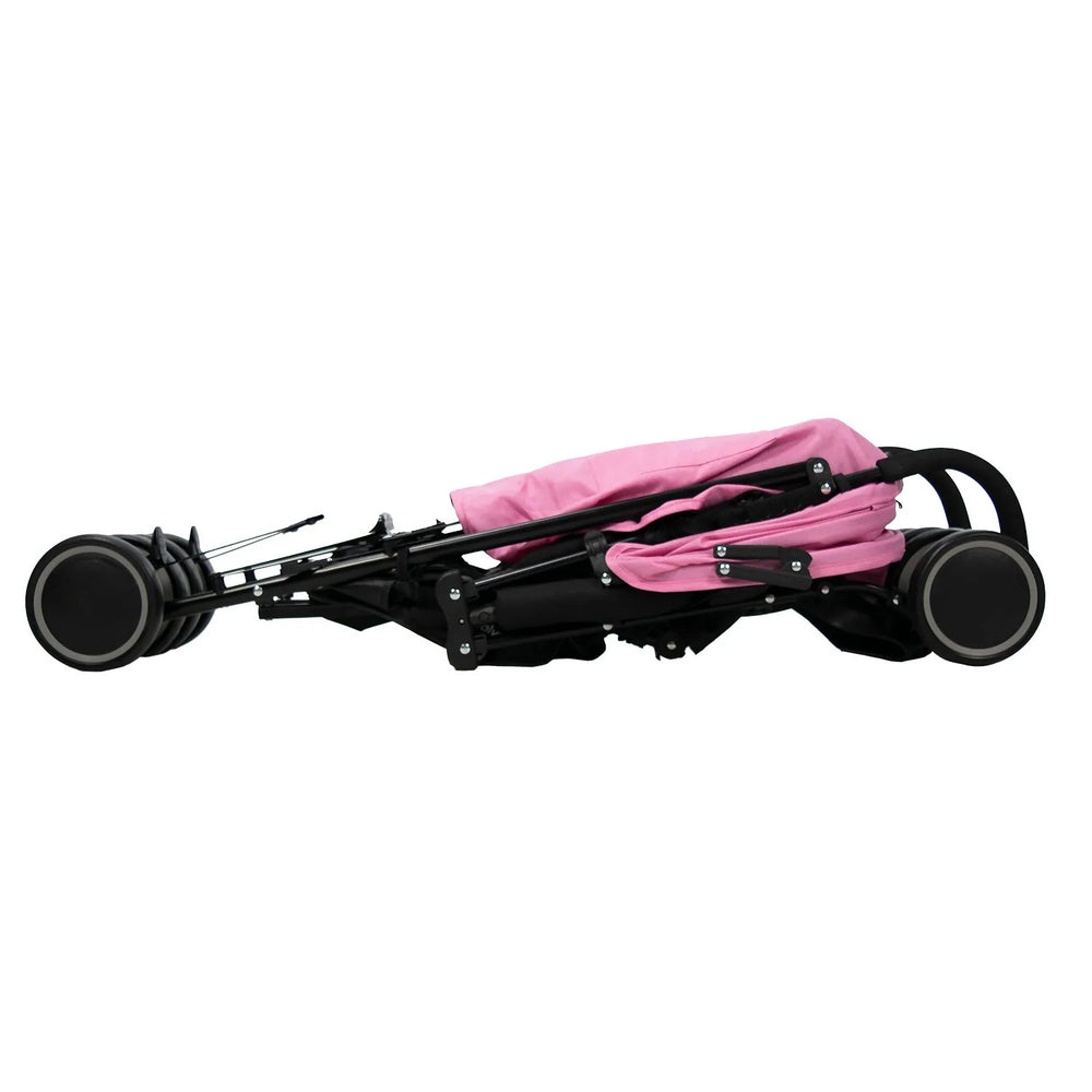 Klapvogn Tokio Justerbar – Pink – Asalvo