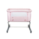 Bedside Crib Mini Calm Kompakt – Pink – Asalvo