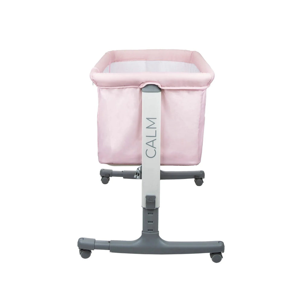 Bedside Crib Mini Calm Kompakt – Pink – Asalvo