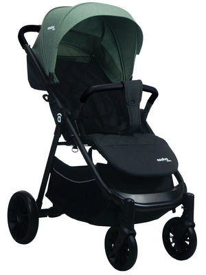 Klapvogn Travel System Ecuador Justerbar – Oliven – Asalvo