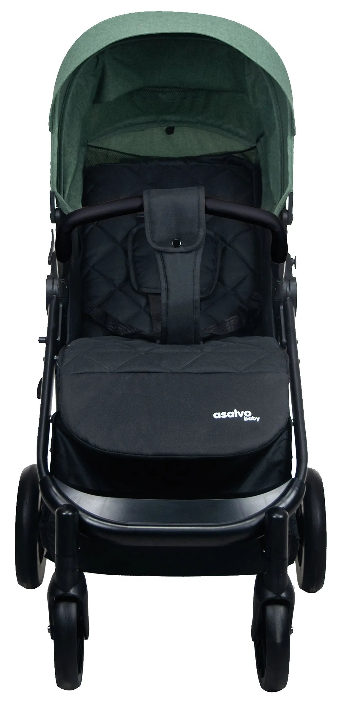 Asalvo Klapvogn Sæt Travel System Ecuador, Oliven