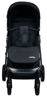 Klapvogn Travel System Ecuador Justerbar – Sort – Asalvo