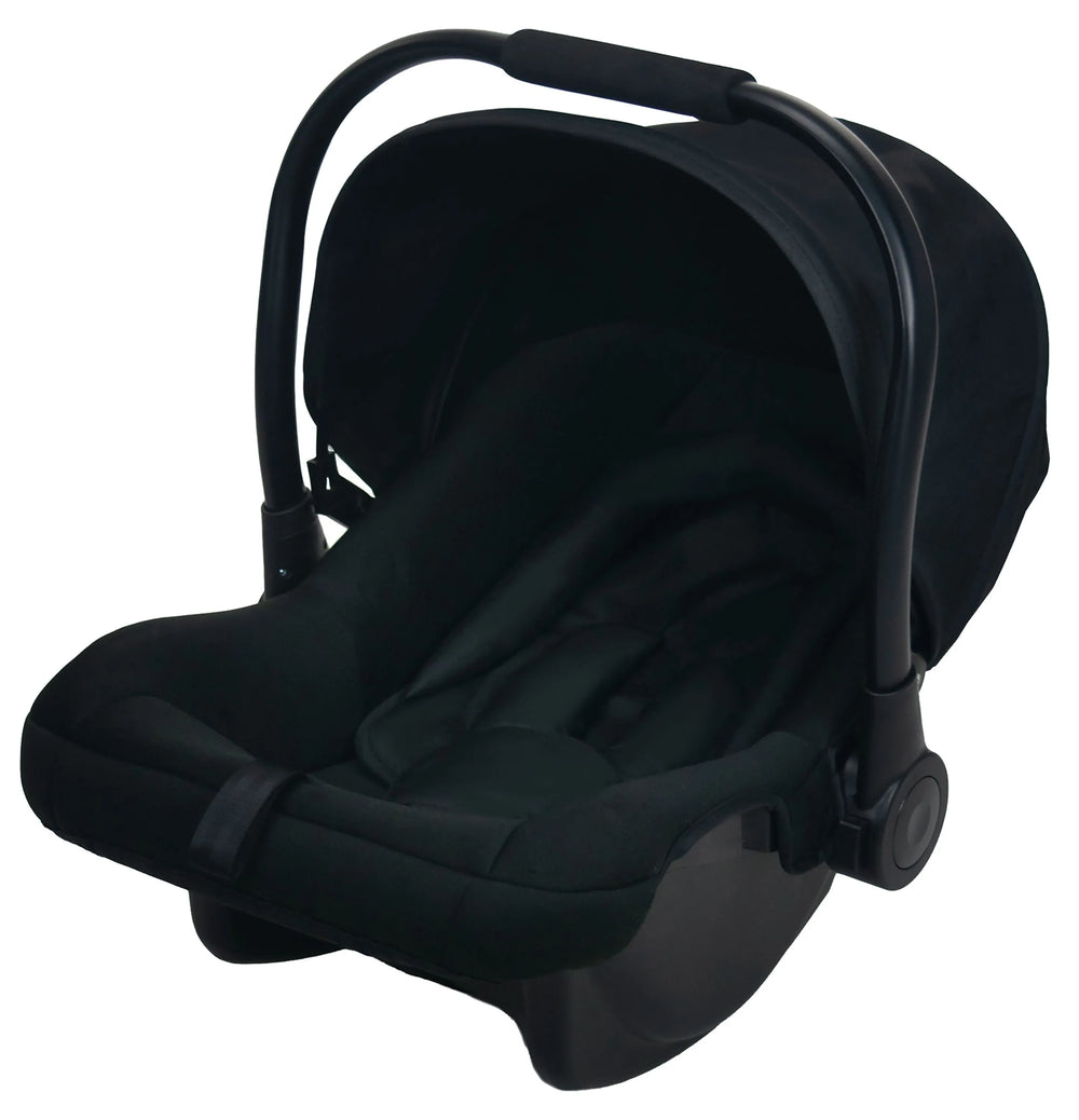 Klapvogn Travel System Ecuador Justerbar – Sort – Asalvo