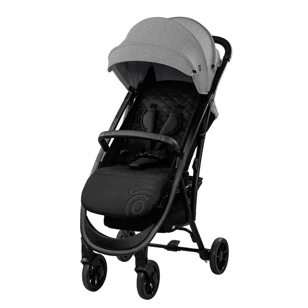 Klapvogn Cotton 2 Foldbar – Grå – Asalvo