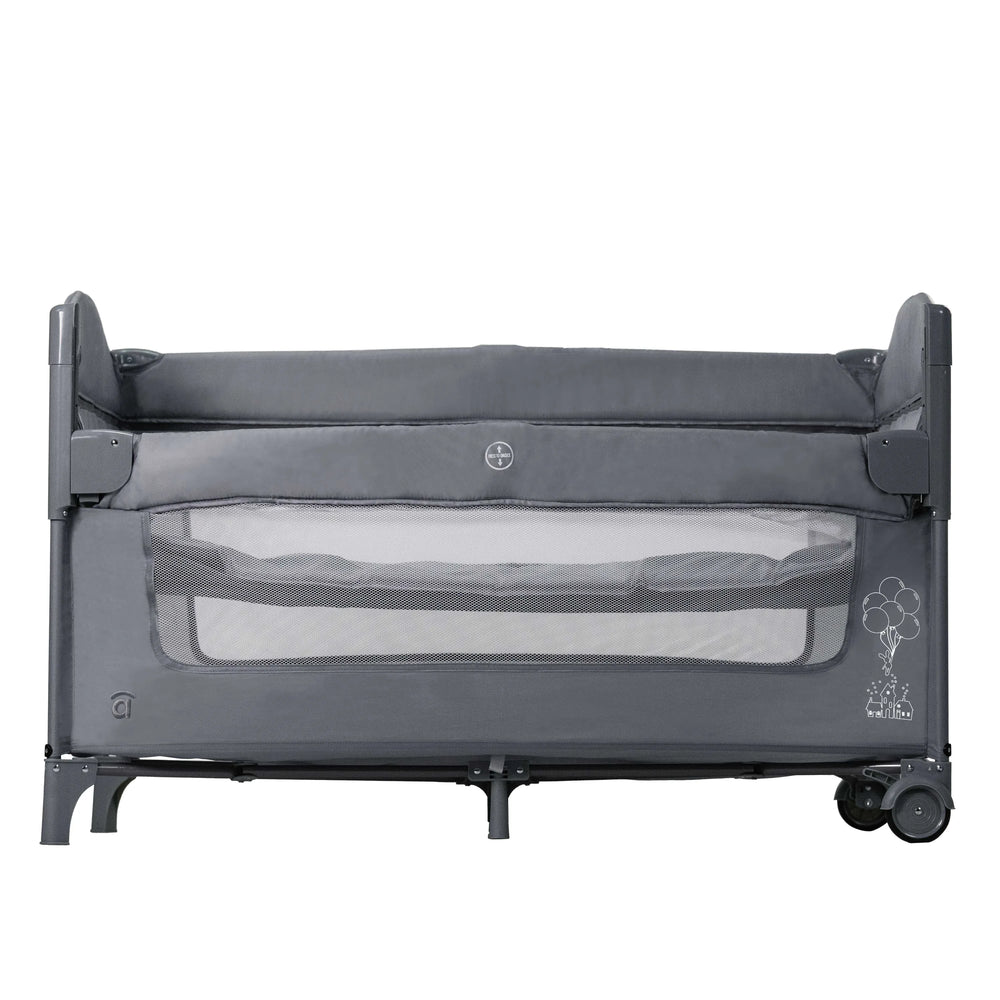 Weekendseng Together/Bedside Crib Justerbar – Asalvo