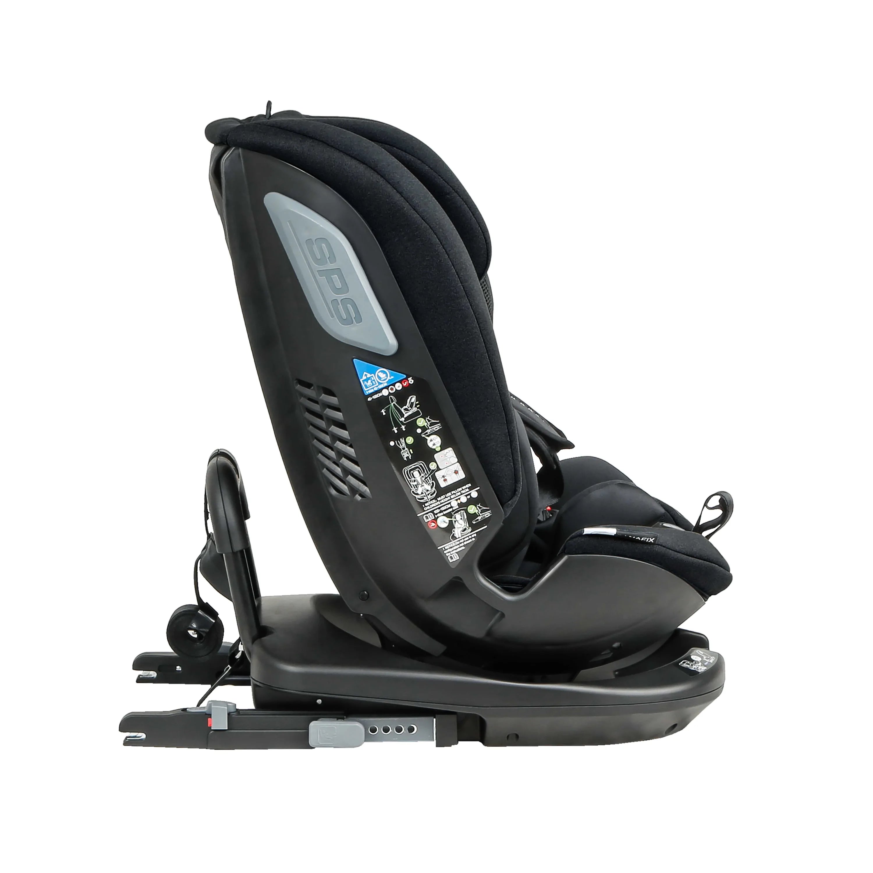 Asalvo Autostol 40-150 cm, Panafix/Sort