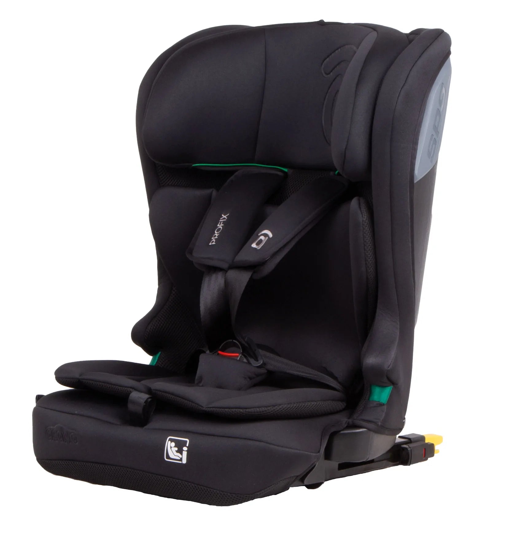 Asalvo Autostol I Size 76 - 150 cm, Profix/Sort